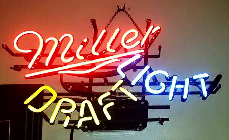 Miller Draft Light Neon Sign